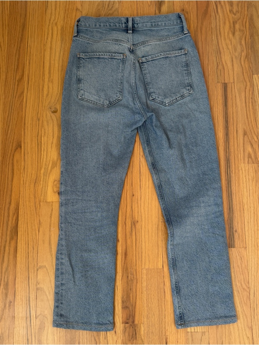 AGOLDE Riley High Rise Straight Crop Jeans 25 - Picture 8 of 14